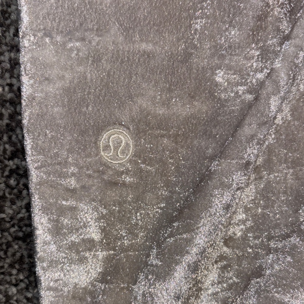 LULULEMON white Velvet Jogger drawstring stretch band Pants size small - Picture 7 of 8